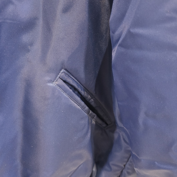 Vintage 90s Florida University Gators Reversible Suede / Nylon Varsity Jacket L - Picture 14 of 15